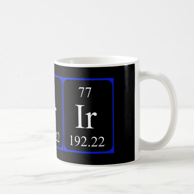 Element 77 Tasse - Iridium (Rechts)