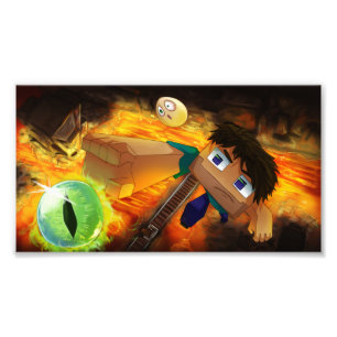 Element-Animation Fanart - Klein Gedrucktes Fotodruck
