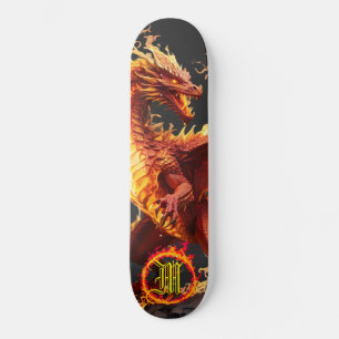 *~* Element AP88 Feuerelementdrache Skateboard