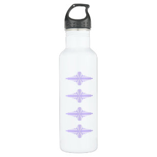 Elément Art déco en bouteille d'eau lilas & violet