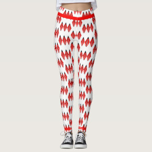 Elément Art déco en Leggings rouges