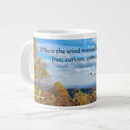Element des Luft-Mugs - Der Windfolger Jumbo-Tasse