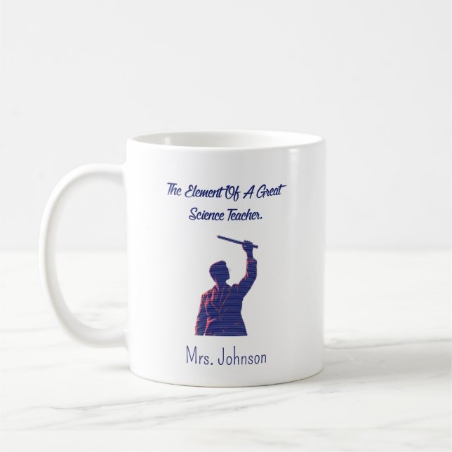 Element eines großartigen Geschenks für einen natu Kaffeetasse (Links)