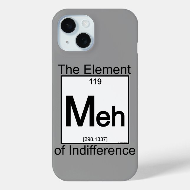 Element MEH Case-Mate iPhone Hülle (Rückseite)