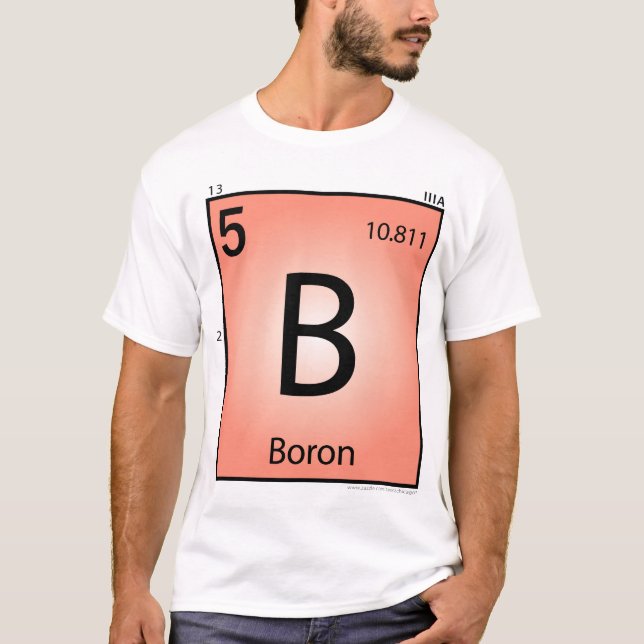 Element-T - Shirt des Bor-(b) - nur Front (Vorderseite)