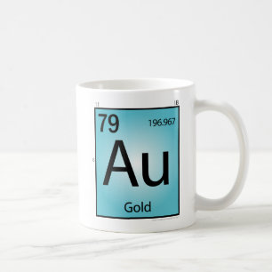 Element-Tasse des Gold(Au) Kaffeetasse