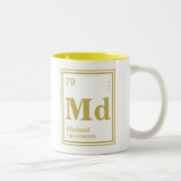 Element von dir! Individuelle Name von Gold-Elemen