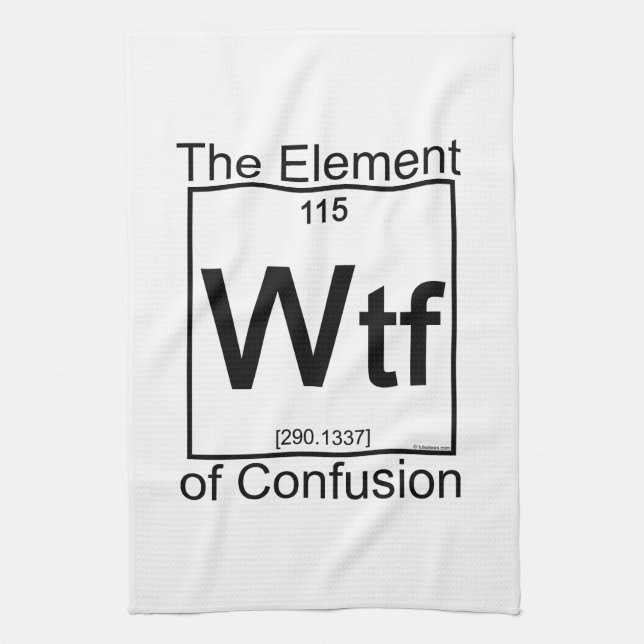 Element WTF Handtuch (Vertikal)