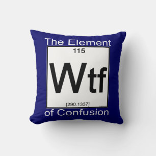 Element WTF Kissen