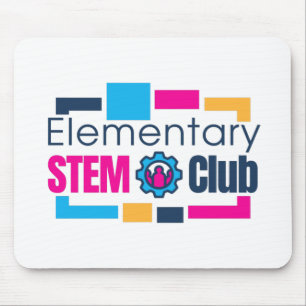 Elementare STEM Club Logo-Maus-Pad Mousepad