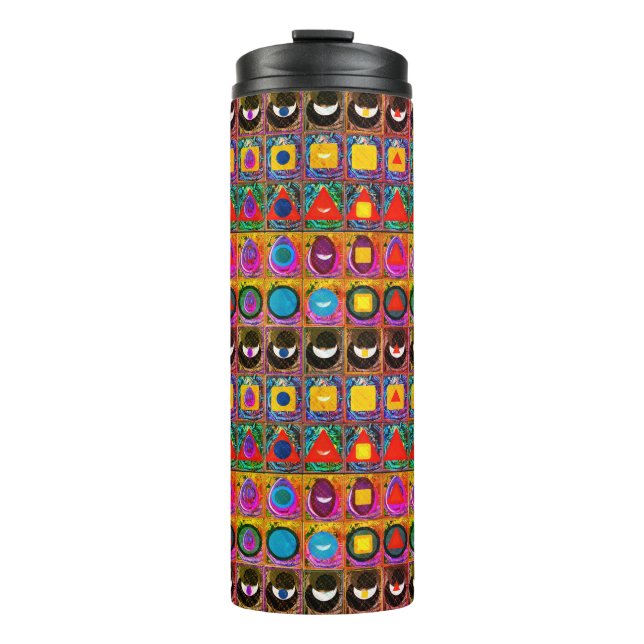 Elementare Symbole Mustermeditationshilfe Tattva Thermosbecher (Vorderseite)