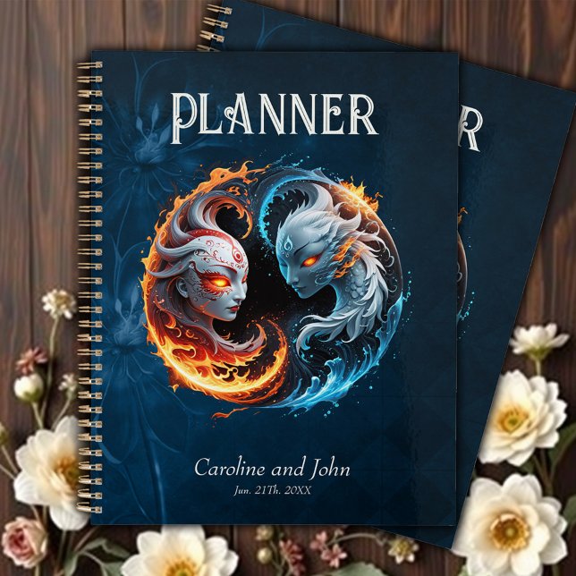 Elementarharmonie, Yin und Yang der Natur. Planer (Von Creator hochgeladen)