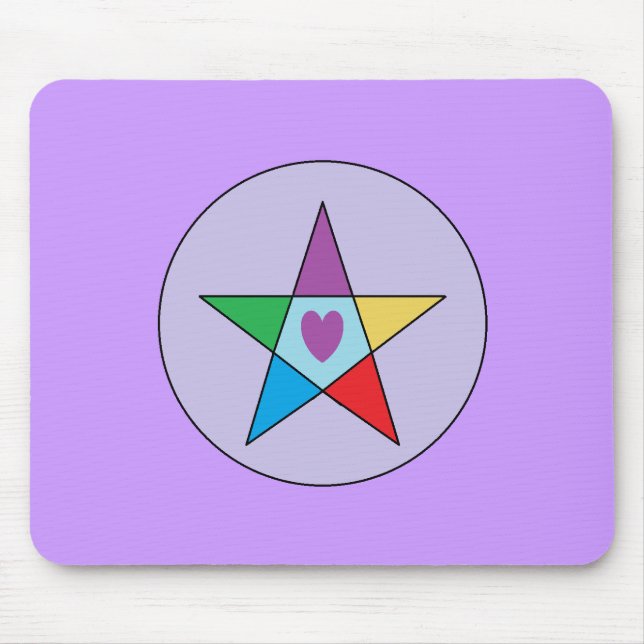 Elementarische Liebe Mousepad (Vorne)