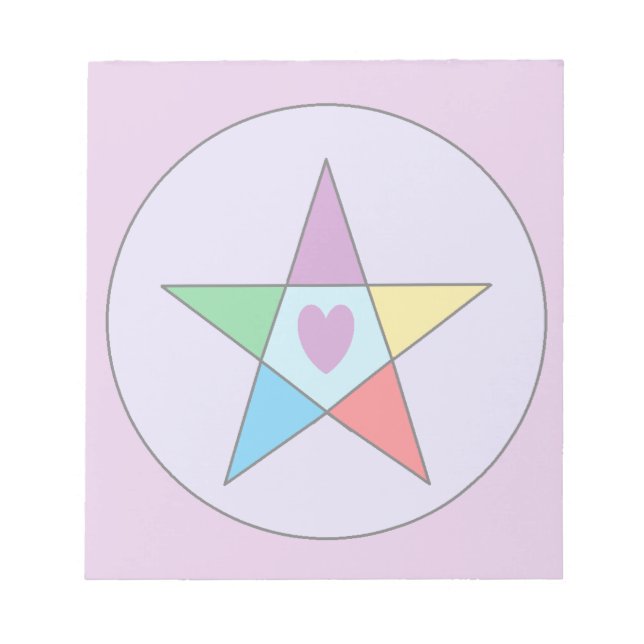 Elementarische Liebe Notizblock (Vorderseite)