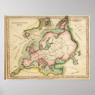 Elementarkarte Poster