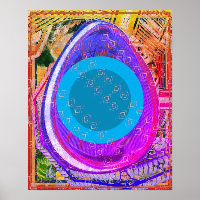 Elementarluft innerhalb der Ether Medizin Tattva Poster (Vorne)