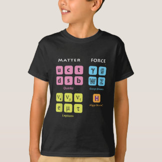 Elementarteilchen Standardmodell Higgs Boson LH T-Shirt