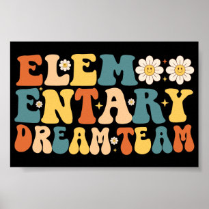 Elementarträumteam zurück in die Schule Poster