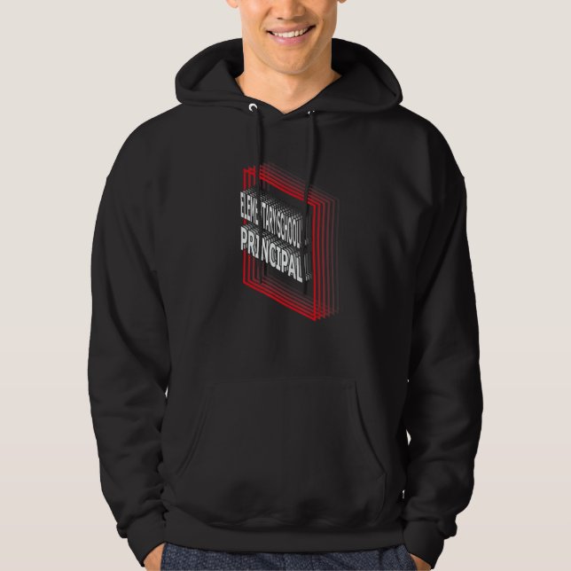 Elementary School Principal Job Title Appreciation Hoodie (Vorderseite)