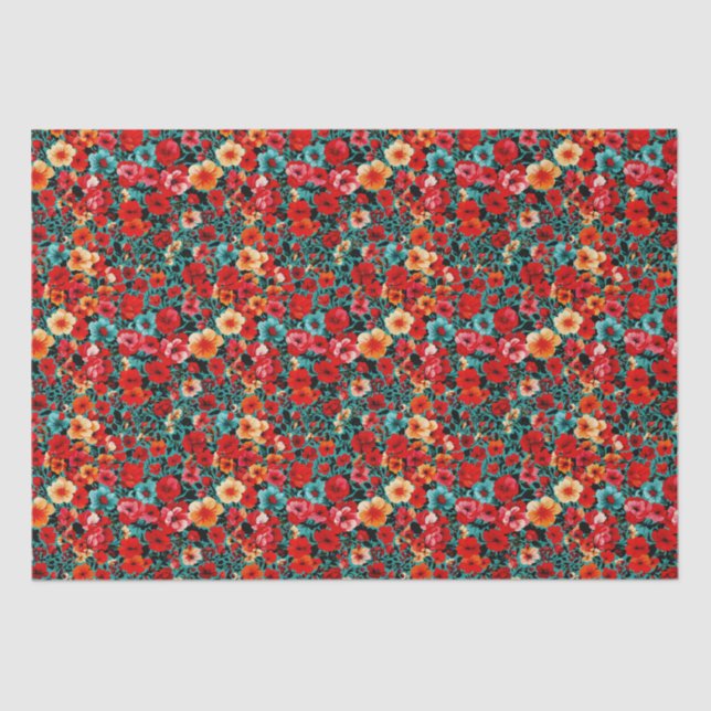 Elementarzellenpapier Seidenpapier (Vorderseite)