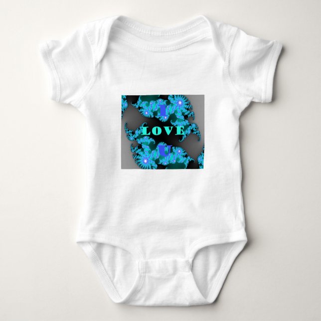 Elemente der kosmischen Liebe Baby Strampler (Vorderseite)