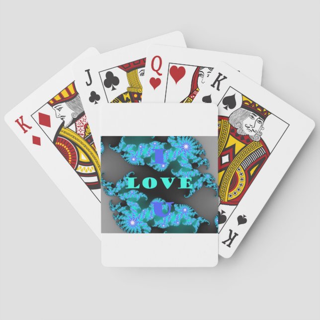 Elemente der kosmischen Liebe Spielkarten (Rückseite)