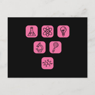 Elemente der Wissenschaft Postkarte