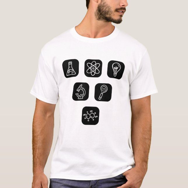 Elemente der Wissenschaft T-Shirt (Vorderseite)
