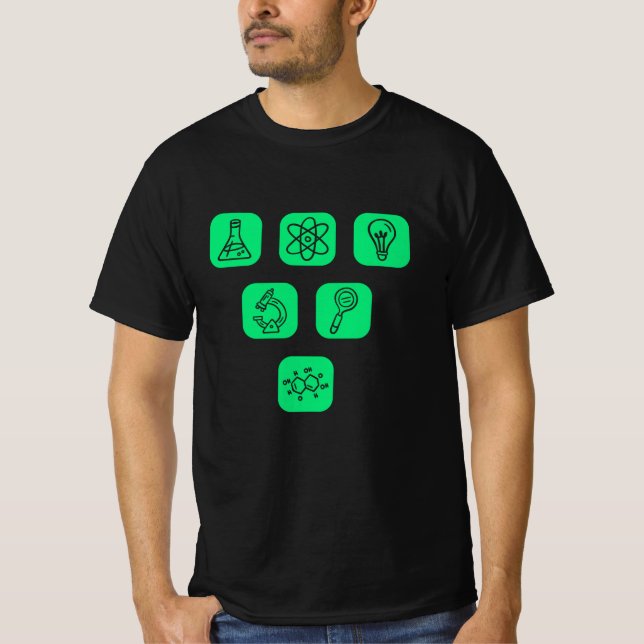 Elemente der Wissenschaft T-Shirt (Vorderseite)