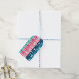 Elemente des Periodischen Tabellenmusters Geschenkanhänger