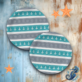 Elemente für Nautische Muster Pappteller