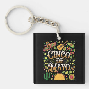 Éléments de fête mignons de la fête Cinco De Mayo