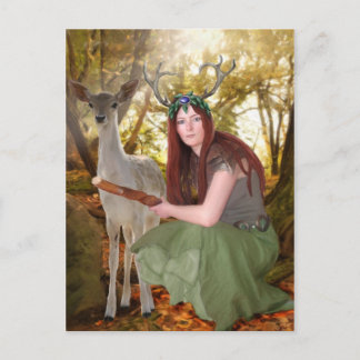 Elen of the Ways Postcard Postkarte