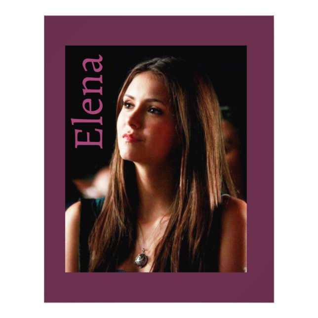 Elena Gilbert Fotodruck (Vorne)