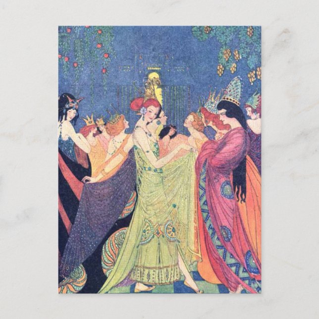 Elenore Abbott La Carte Postale Des Douze Princess (Devant)