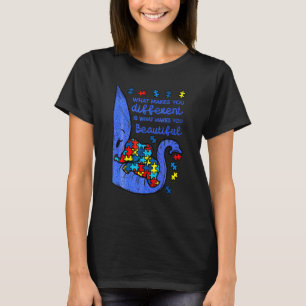 Eleph Ant Was macht dich anders Autismus-Bewusstse T-Shirt