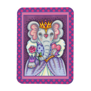 ELEPHANISCHE KÖNIGIN VON HERZEN UND ROSE ROYAL VAL MAGNET