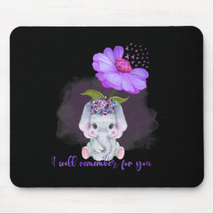 Elephant, an den ich für dich erinnern werde Sonne Mousepad