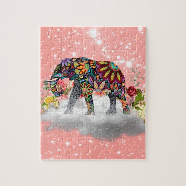 Elephant an~ordnen sie an (Vertikal)