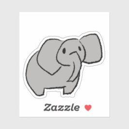 Elephant Aufkleber