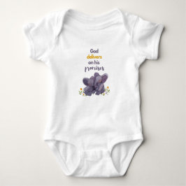 Elephant Baby Bodysuit Strampler