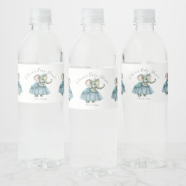Elephant Baby Personalisiert Name Girl Dusche