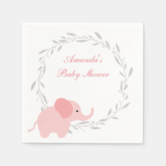 Elephant Baby Shower/Birthday Napkins Serviette