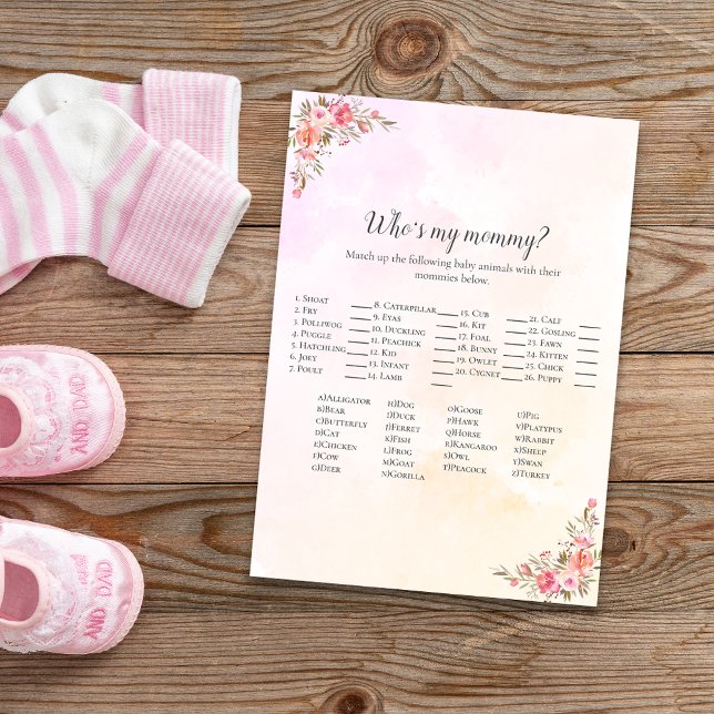 Elephant Baby Shower ist meine Mami Einladung (Von Creator hochgeladen)