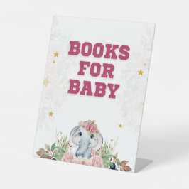 Elephant Baby Shower Sockelschild