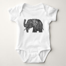 Elephant Baby Strampler