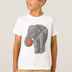 Elephant Basketball-Spieler Basketball T-Shirt