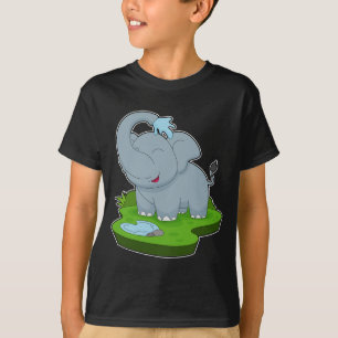 Elephant Bathe Water T-Shirt