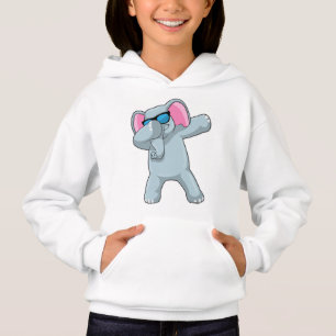 Elephant beim Hip Hop Dance Dab Hoodie