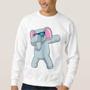 Elephant beim Hip Hop Dance Dab Sweatshirt